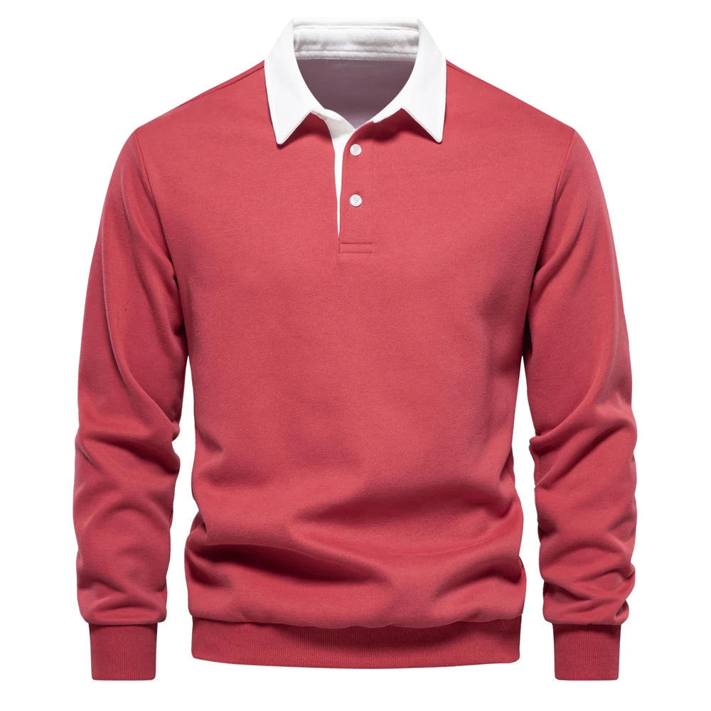 Andrew Collins Polo Collar Sweater