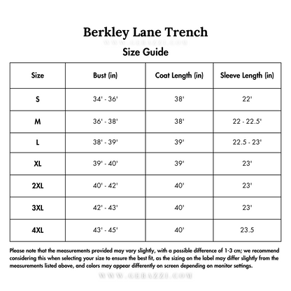 Berkley Lane Trench