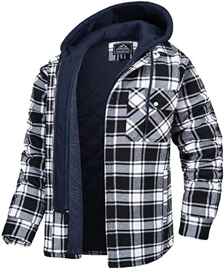 Harry Jacket | Flannel with Removable Hood