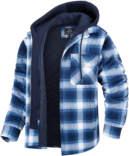 Harry Jacket | Flannel with Removable Hood