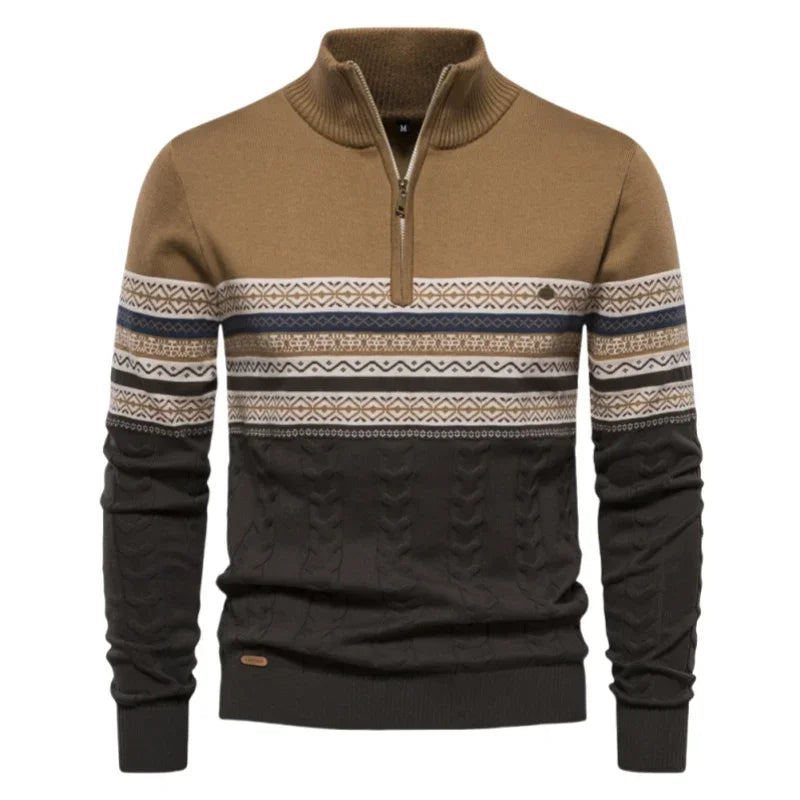 Oslo Quarter Zip Sweater