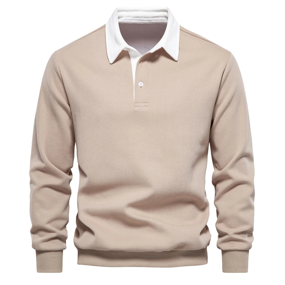 Andrew Collins Polo Collar Sweater