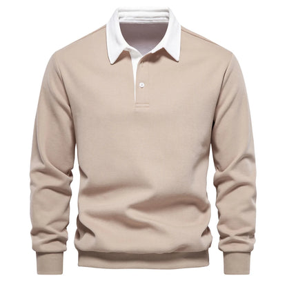 Andrew Collins Polo Collar Sweater