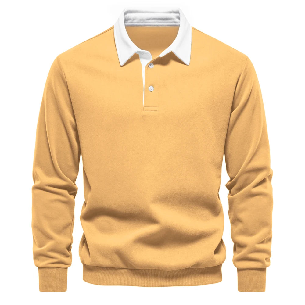 Andrew Collins Polo Collar Sweater