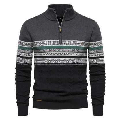 Oslo Quarter Zip Sweater