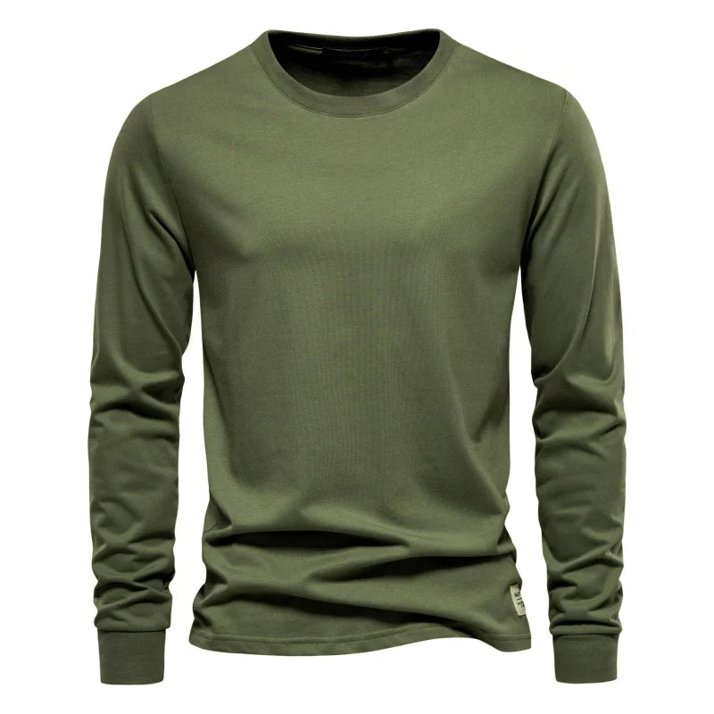 Nico Cotton Long Sleeve Crew Neck