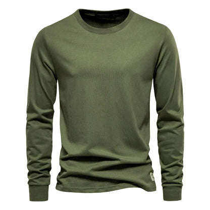 Nico Cotton Long Sleeve Crew Neck