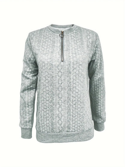 Sweater with Zipper