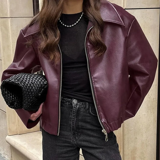 Emmy Jacket - Burgundy