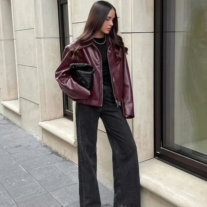 Emmy Jacket - Burgundy