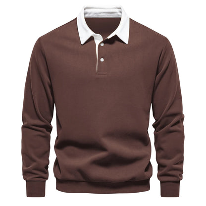 Andrew Collins Polo Collar Sweater