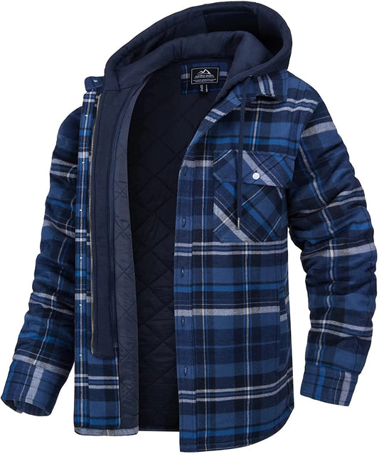 Harry Jacket | Flannel with Removable Hood