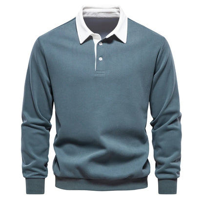 Andrew Collins Polo Collar Sweater