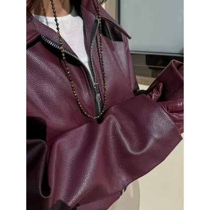 Emmy Jacket - Burgundy