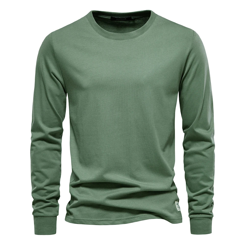 Nico Cotton Long Sleeve Crew Neck