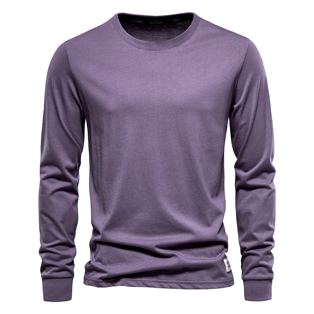 Nico Cotton Long Sleeve Crew Neck