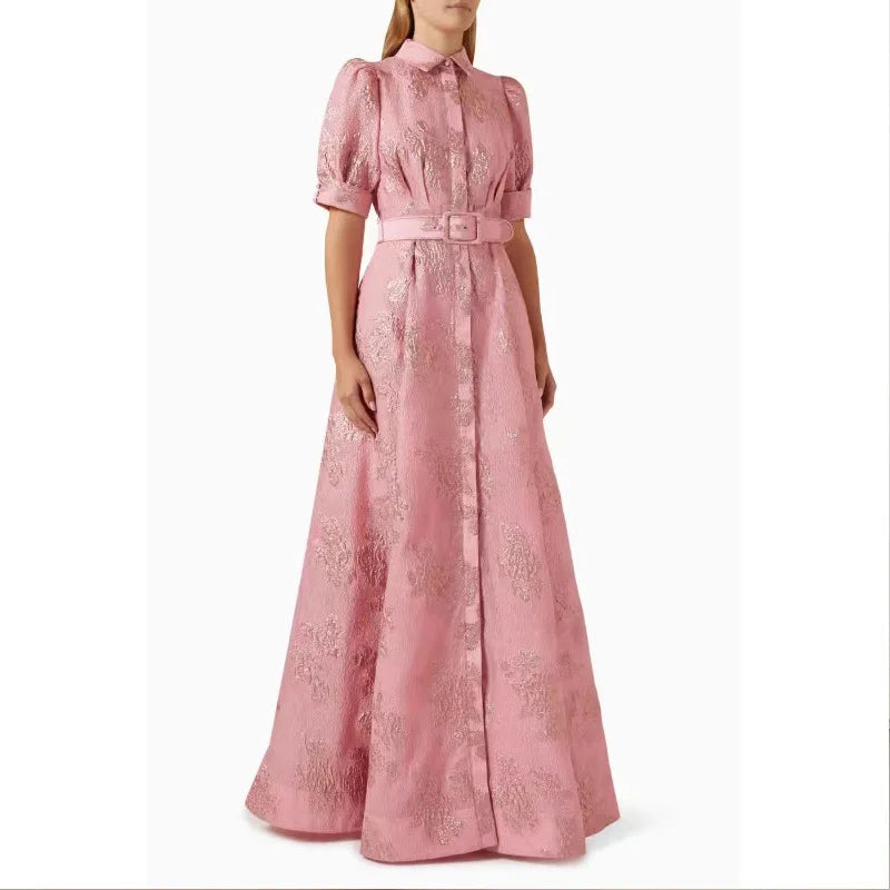Anabella | Short Puff Sleeves Dress