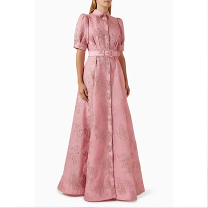 Anabella | Short Puff Sleeves Dress