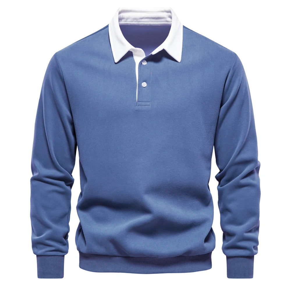 Andrew Collins Polo Collar Sweater