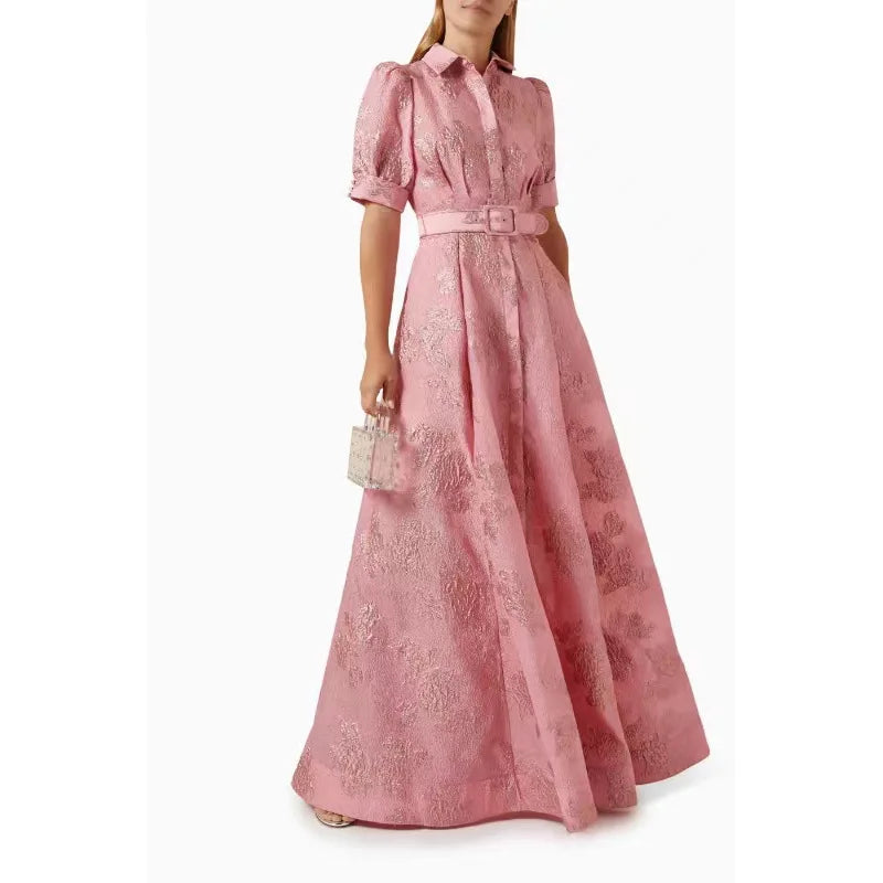 Anabella | Short Puff Sleeves Dress