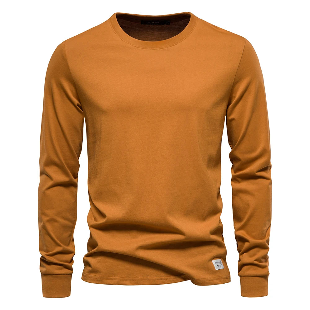 Nico Cotton Long Sleeve Crew Neck