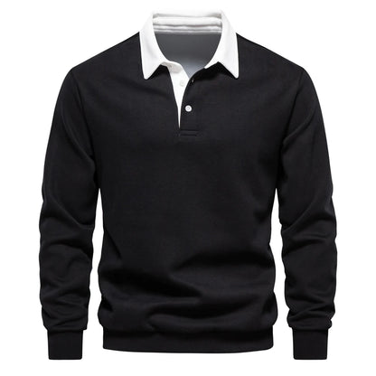 Andrew Collins Polo Collar Sweater