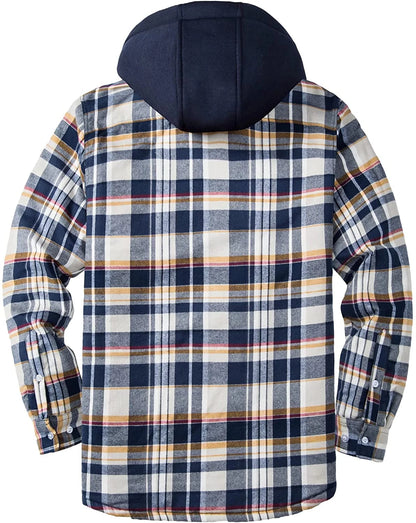 Harry Jacket | Flannel with Removable Hood