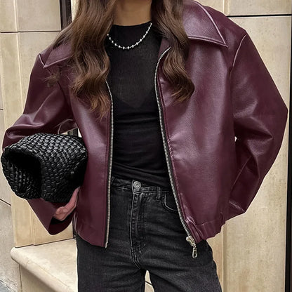 Emmy Jacket - Burgundy