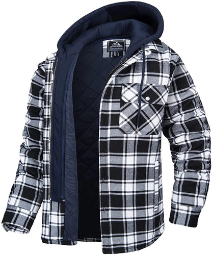 Harry Jacket | Flannel with Removable Hood