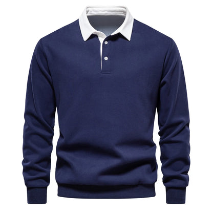 Andrew Collins Polo Collar Sweater