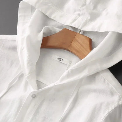 NOVA LINEN HOODIE