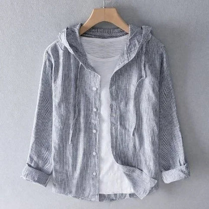 NOVA LINEN HOODIE