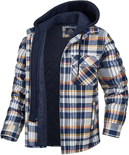 Harry Jacket | Flannel with Removable Hood