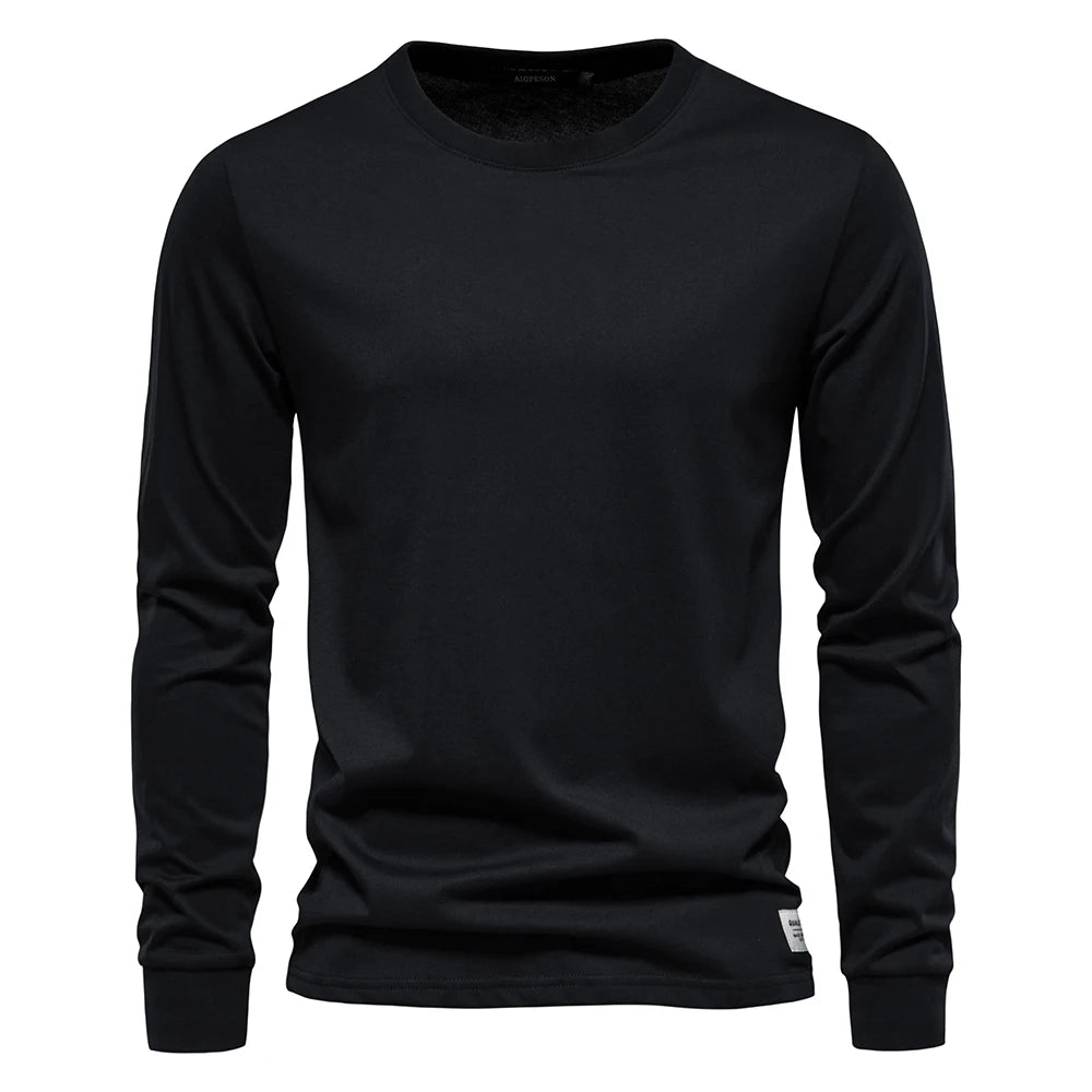 Nico Cotton Long Sleeve Crew Neck