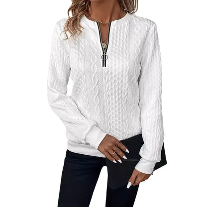 Sweater with Zipper