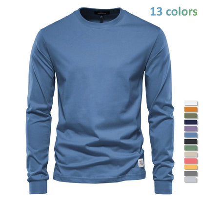 Nico Cotton Long Sleeve Crew Neck